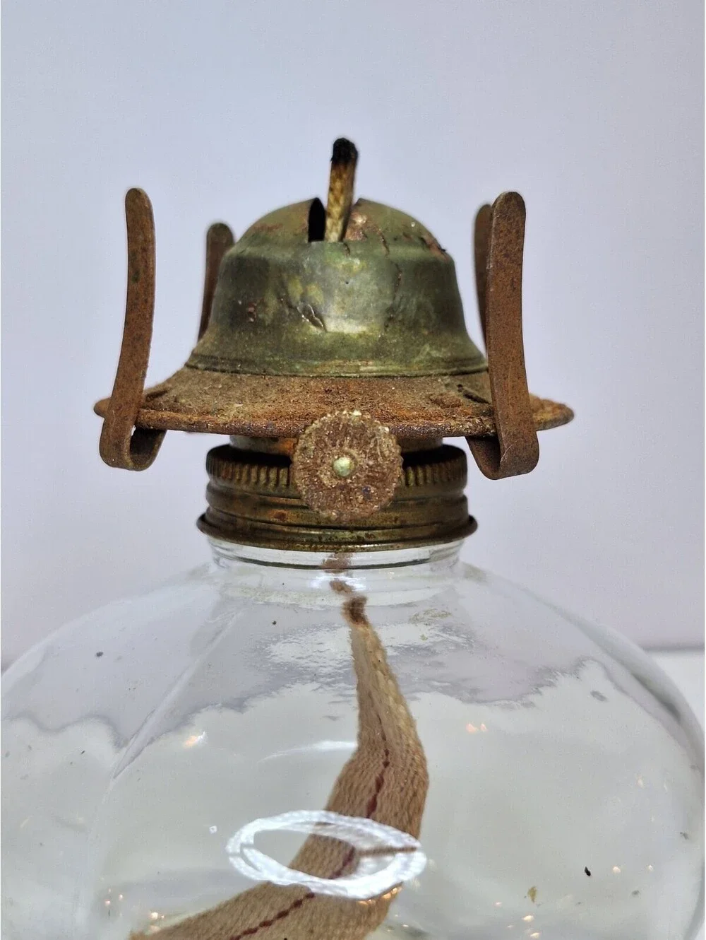 Antique clear glass